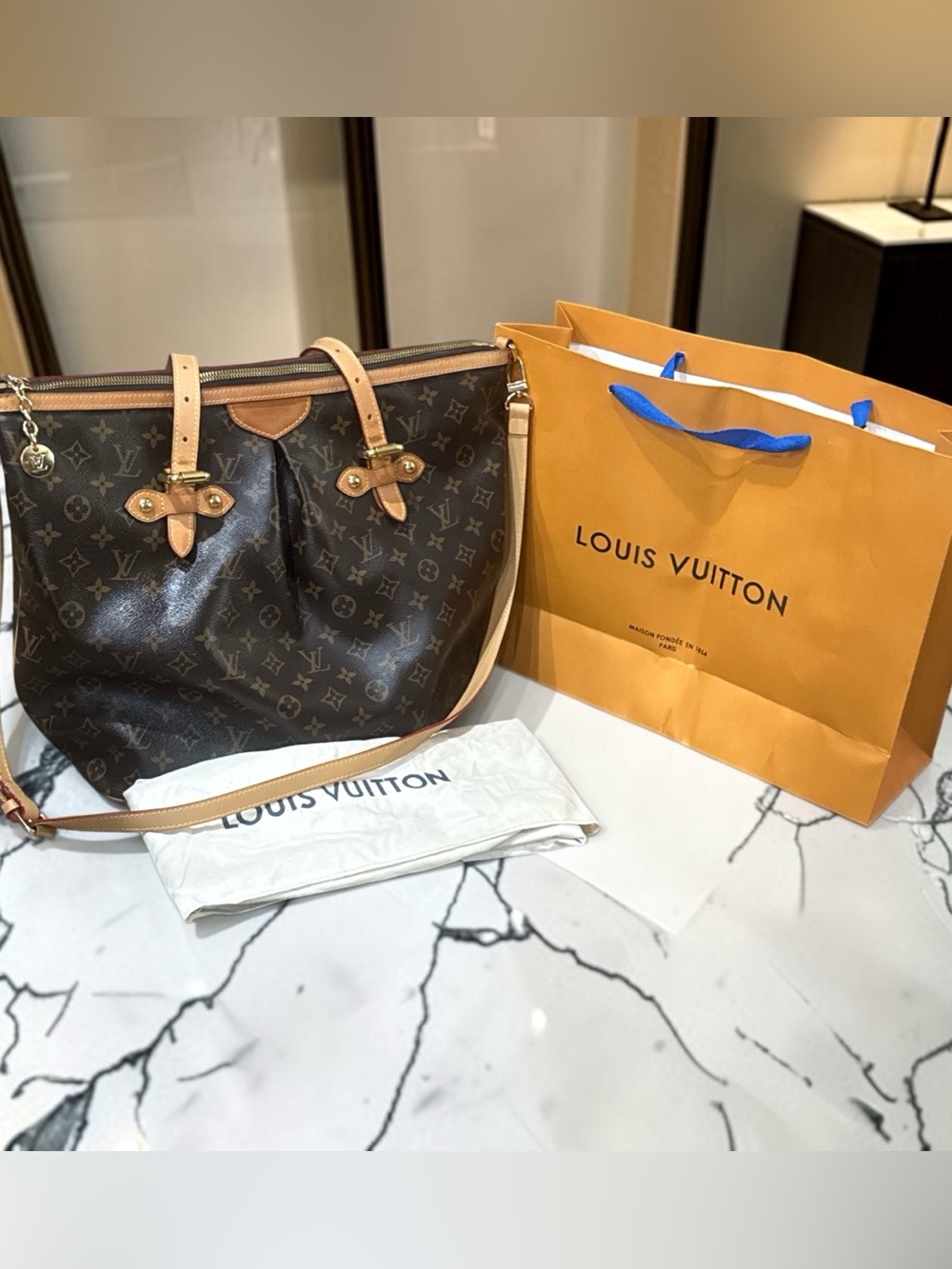 Louis Vuitton Palermo GM **Like New**